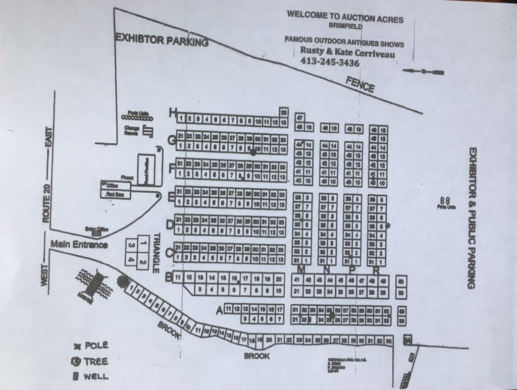 Field Outline Brimfield Auction Acres